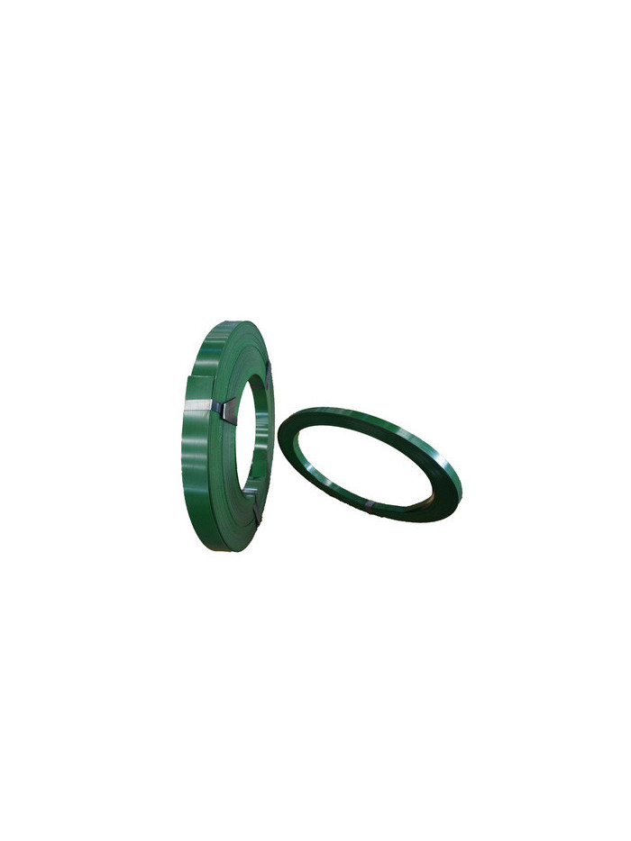 Steel Strapping Band Green Painted